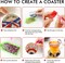 8 Pcs Patriotic 4th of July Vintage Diamond Art Coasters Kits with Holder DIY Independence Day Retro Diamond Art Coaster